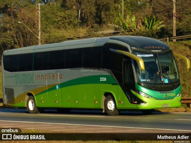 Turin Transportes 2526 na cidade de Betim, Minas Gerais, Brasil, por Matheus Adler. Número da foto: #12306774.
