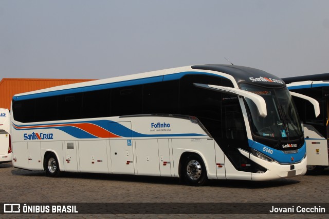 VUSC - Viação União Santa Cruz 5140 na cidade de Santa Cruz do Sul, Rio Grande do Sul, Brasil, por Jovani Cecchin. Número da foto: #12307500.