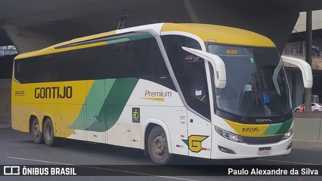 Empresa Gontijo de Transportes 19595 na cidade de Belo Horizonte, Minas Gerais, Brasil, por Paulo Alexandre da Silva. Número da foto: #12306787.