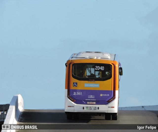 Mobibrasil São Lourenço >>> Mobi-PE 2.361 na cidade de Recife, Pernambuco, Brasil, por Igor Felipe. Número da foto: #12307630.