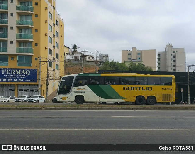 Empresa Gontijo de Transportes 15035 na cidade de Ipatinga, Minas Gerais, Brasil, por Celso ROTA381. Número da foto: #12306051.