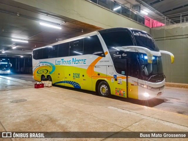 Log Trans Norte 2128 na cidade de Cuiabá, Mato Grosso, Brasil, por Buss Mato Grossense. Número da foto: #12306608.