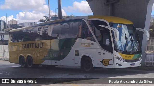 Empresa Gontijo de Transportes 19700 na cidade de Belo Horizonte, Minas Gerais, Brasil, por Paulo Alexandre da Silva. Número da foto: #12306743.