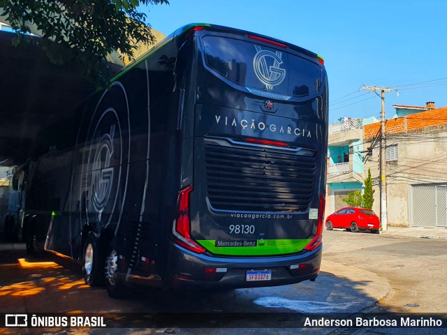 Viação Garcia 98130 na cidade de São Paulo, São Paulo, Brasil, por Anderson Barbosa Marinho. Número da foto: #12307029.