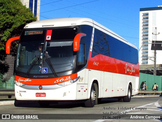 Viação Vale do Tietê 862 na cidade de São Paulo, São Paulo, Brasil, por Andrew Campos. Número da foto: #12307655.