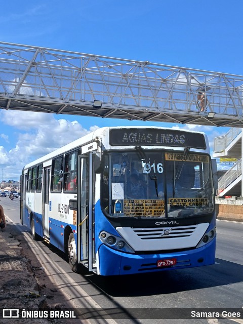 Transportes Águas Lindas BL-91601 na cidade de Ananindeua, Pará, Brasil, por Samara Goes. Número da foto: #12308093.