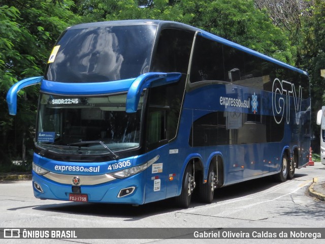 Expresso do Sul 419305 na cidade de São Paulo, São Paulo, Brasil, por Gabriel Oliveira Caldas da Nobrega. Número da foto: #12307934.