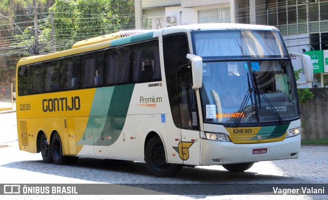 Empresa Gontijo de Transportes 12830 na cidade de Cachoeiro de Itapemirim, Espírito Santo, Brasil, por Vagner Valani. Número da foto: #12309413.