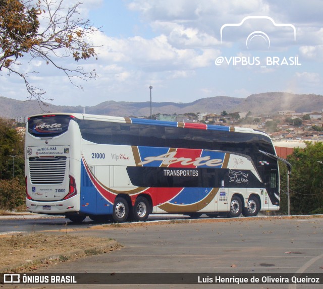 Arte Transportes e Turismo 21000 na cidade de Montes Claros, Minas Gerais, Brasil, por Luis Henrique de Oliveira Queiroz. Número da foto: #12309538.