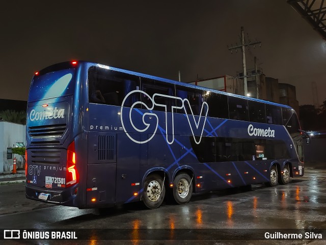 Viação Cometa 721301 na cidade de Santos, São Paulo, Brasil, por Guilherme Silva. Número da foto: #12307851.