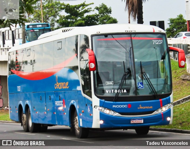 Viação Riodoce 71237 na cidade de Vitória, Espírito Santo, Brasil, por Tadeu Vasconcelos. Número da foto: #12310281.