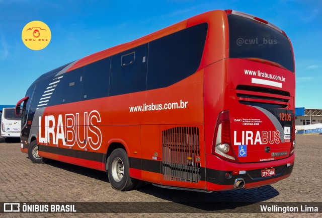 Lirabus 12105 na cidade de Hortolândia, São Paulo, Brasil, por Wellington Lima. Número da foto: #12307989.