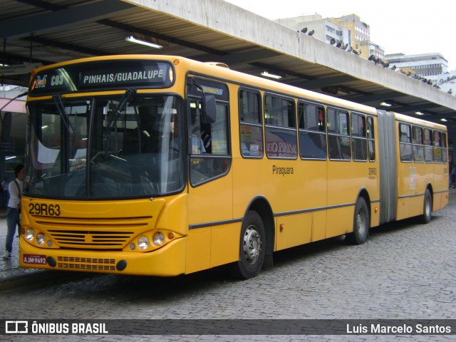 Viação Piraquara 29R63 na cidade de Curitiba, Paraná, Brasil, por Luis Marcelo Santos. Número da foto: #12308082.