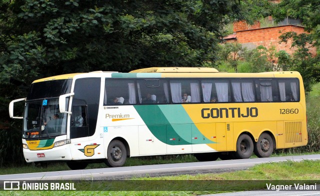 Empresa Gontijo de Transportes 12860 na cidade de Caetanópolis, Minas Gerais, Brasil, por Vagner Valani. Número da foto: #12309424.