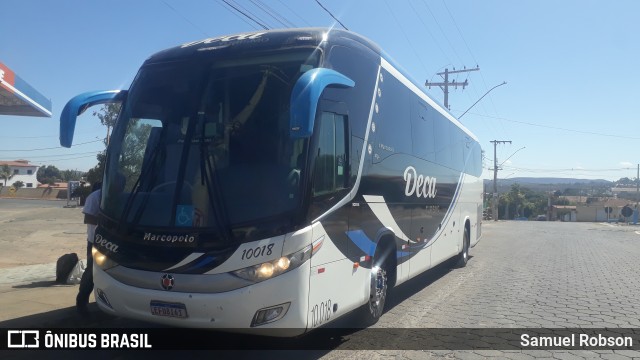 Deca Turismo 10018 na cidade de Brasília de Minas, Minas Gerais, Brasil, por Samuel Robson. Número da foto: #12308964.