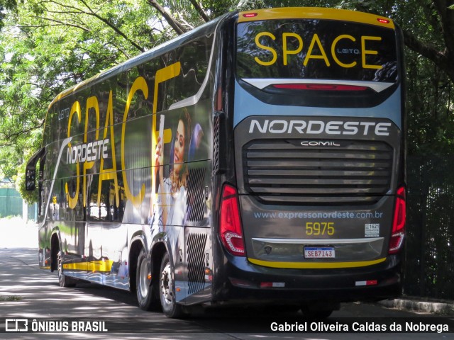 Expresso Nordeste 5975 na cidade de São Paulo, São Paulo, Brasil, por Gabriel Oliveira Caldas da Nobrega. Número da foto: #12308405.