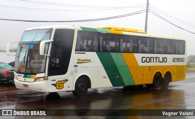 Empresa Gontijo de Transportes 12800 na cidade de Foz do Iguaçu, Paraná, Brasil, por Vagner Valani. Número da foto: #12309394.