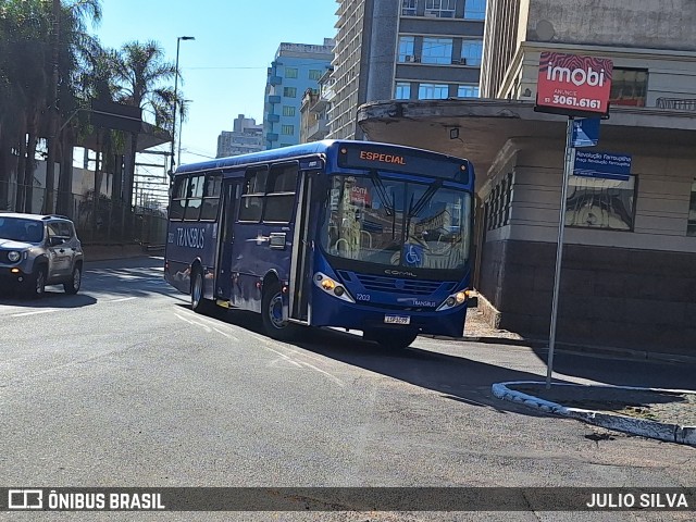 Transbus Cachoeirinha 1203 na cidade de Porto Alegre, Rio Grande do Sul, Brasil, por JULIO SILVA. Número da foto: #12307840.