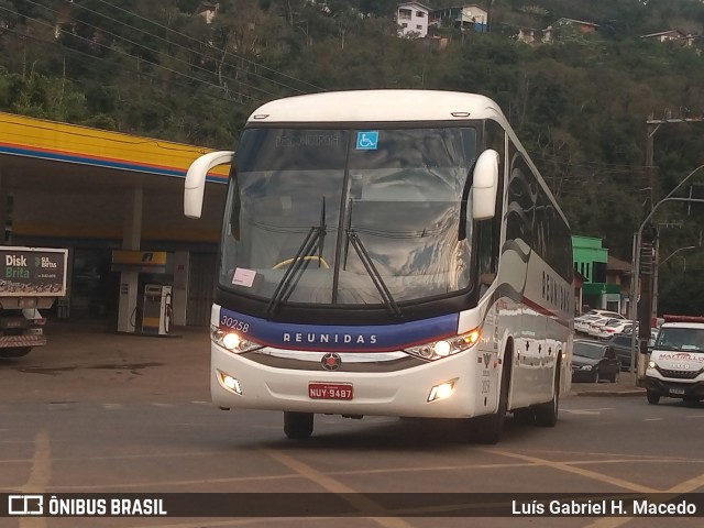 Reunidas Transportes Coletivos 30258 na cidade de Seara, Santa Catarina, Brasil, por Luís Gabriel H. Macedo. Número da foto: #12310292.