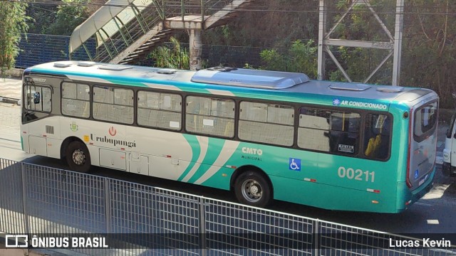 Auto Viação Urubupungá 00211 na cidade de Osasco, São Paulo, Brasil, por Lucas Kevin. Número da foto: #12308083.