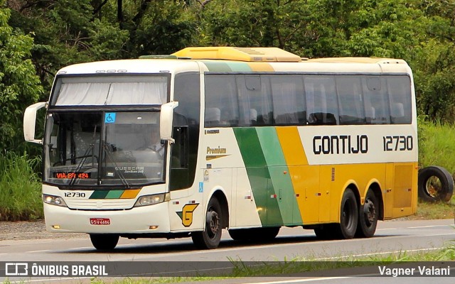 Empresa Gontijo de Transportes 12730 na cidade de Paraopeba, Minas Gerais, Brasil, por Vagner Valani. Número da foto: #12309380.