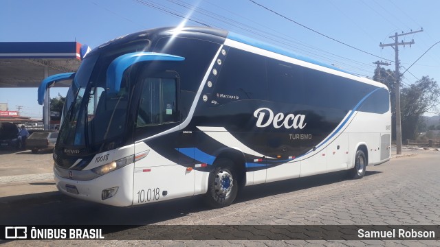 Deca Turismo 10018 na cidade de Brasília de Minas, Minas Gerais, Brasil, por Samuel Robson. Número da foto: #12308985.