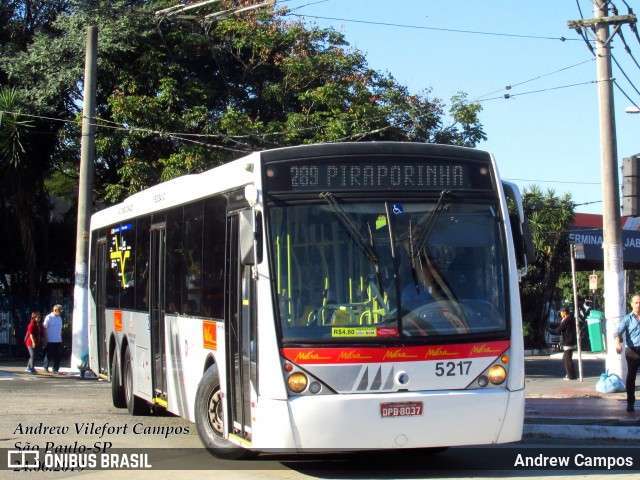 Metra - Sistema Metropolitano de Transporte 5217 na cidade de São Paulo, São Paulo, Brasil, por Andrew Campos. Número da foto: #12309881.