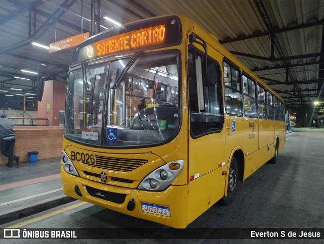 Transporte Coletivo Glória BC026 na cidade de Curitiba, Paraná, Brasil, por Everton S de Jesus. Número da foto: #12307970.