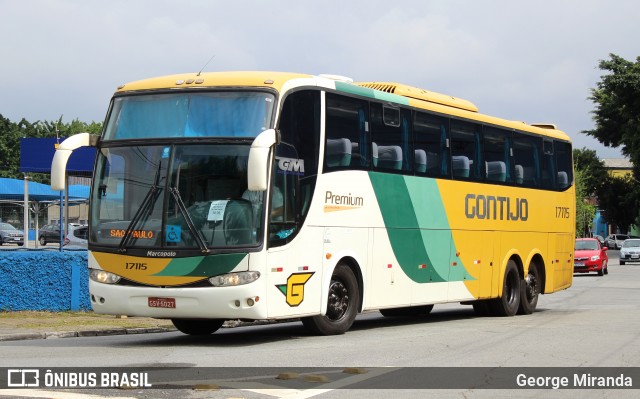 Empresa Gontijo de Transportes 17115 na cidade de São Paulo, São Paulo, Brasil, por George Miranda. Número da foto: #12309060.