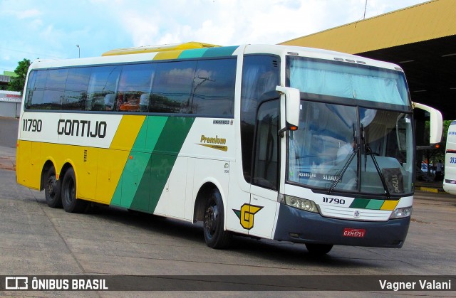 Empresa Gontijo de Transportes 11790 na cidade de Foz do Iguaçu, Paraná, Brasil, por Vagner Valani. Número da foto: #12309340.