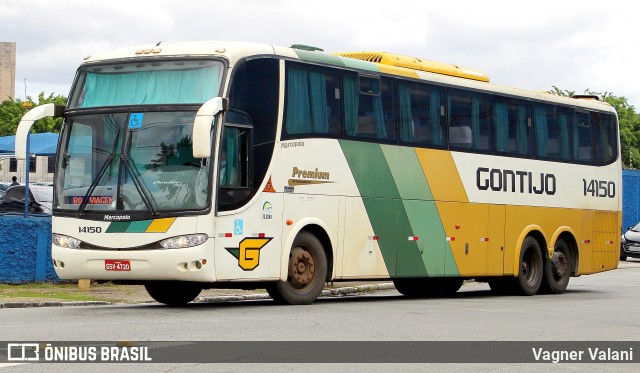 Empresa Gontijo de Transportes 14150 na cidade de São Paulo, São Paulo, Brasil, por Vagner Valani. Número da foto: #12309504.