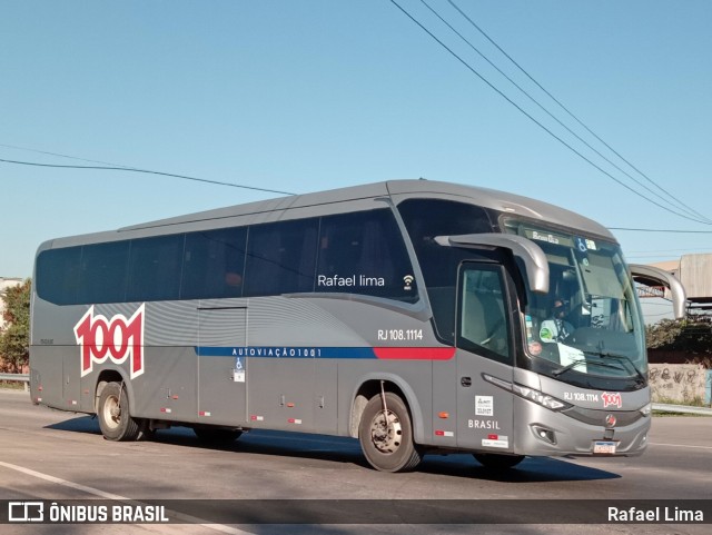 Auto Viação 1001 RJ 108.1114 na cidade de Itaboraí, Rio de Janeiro, Brasil, por Rafael Lima. Número da foto: #12309157.