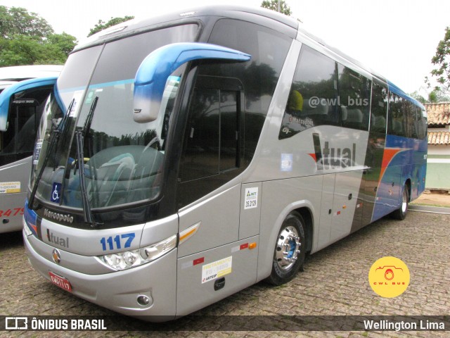 Viação Atual 1117 na cidade de Campinas, São Paulo, Brasil, por Wellington Lima. Número da foto: #12307983.