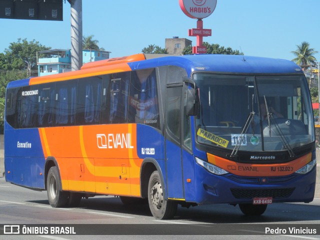 Evanil Transportes e Turismo RJ 132.023 na cidade de Nova Iguaçu, Rio de Janeiro, Brasil, por Pedro Vinicius. Número da foto: #12308977.