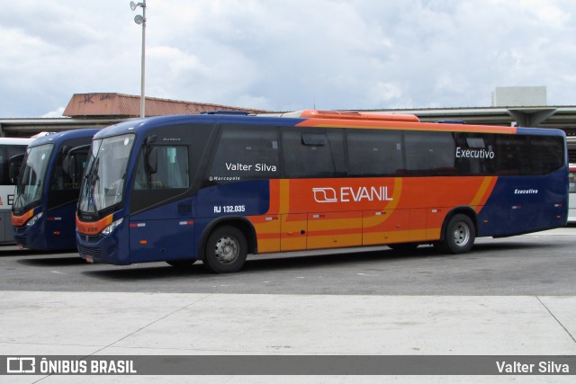 Evanil Transportes e Turismo RJ 132.035 na cidade de Rio de Janeiro, Rio de Janeiro, Brasil, por Valter Silva. Número da foto: #12308492.