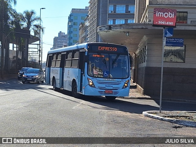 Transcal Sul Transportes Coletivos 24171 na cidade de Porto Alegre, Rio Grande do Sul, Brasil, por JULIO SILVA. Número da foto: #12307838.