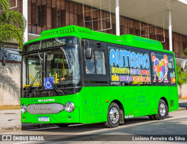 Ankai Brasil 1F73 na cidade de São Paulo, São Paulo, Brasil, por Luciano Ferreira da Silva. Número da foto: #12312917.