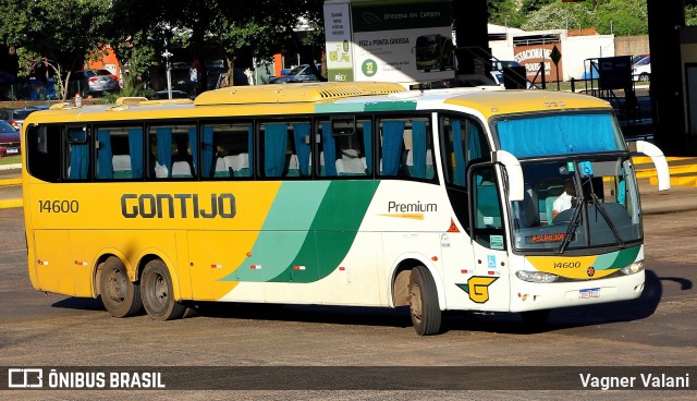 Empresa Gontijo de Transportes 14600 na cidade de Foz do Iguaçu, Paraná, Brasil, por Vagner Valani. Número da foto: #12312243.