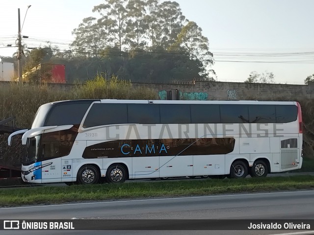 Auto Viação Catarinense 319311 na cidade de Embu das Artes, São Paulo, Brasil, por Josivaldo Oliveira. Número da foto: #12312244.