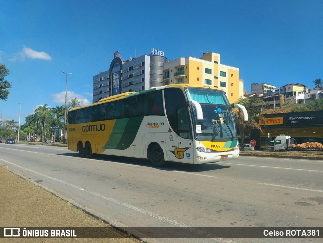 Empresa Gontijo de Transportes 14035 na cidade de Ipatinga, Minas Gerais, Brasil, por Celso ROTA381. Número da foto: #12312552.