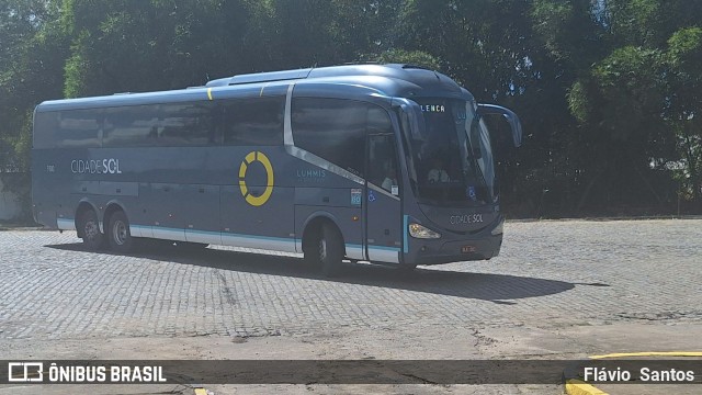 Viação Cidade Sol 9300 na cidade de Cruz das Almas, Bahia, Brasil, por Flávio  Santos. Número da foto: #12311669.