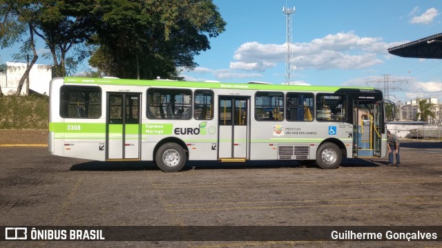 Expresso Maringá São José dos Campos 3308 na cidade de São José dos Campos, São Paulo, Brasil, por Guilherme Gonçalves. Número da foto: #12312698.
