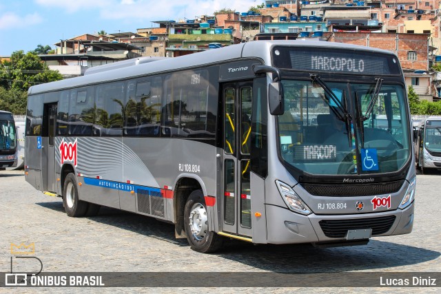 Auto Viação 1001 RJ 108.804 na cidade de Niterói, Rio de Janeiro, Brasil, por Lucas Diniz. Número da foto: #12312878.
