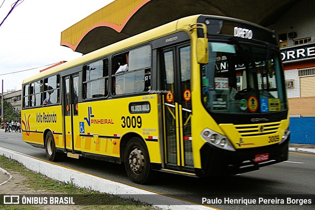 Viação Pinheiral 3009 na cidade de Volta Redonda, Rio de Janeiro, Brasil, por Paulo Henrique Pereira Borges. Número da foto: #12312313.
