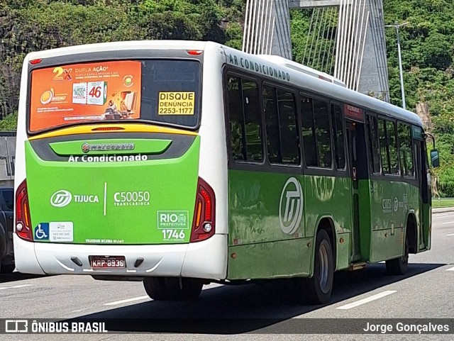Tijuquinha - Auto Viação Tijuca C50050 na cidade de Rio de Janeiro, Rio de Janeiro, Brasil, por Jorge Gonçalves. Número da foto: #12310380.