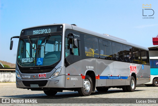 Auto Viação 1001 RJ 108.804 na cidade de Niterói, Rio de Janeiro, Brasil, por Lucas Diniz. Número da foto: #12312852.