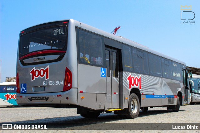 Auto Viação 1001 RJ 108.804 na cidade de Niterói, Rio de Janeiro, Brasil, por Lucas Diniz. Número da foto: #12312843.