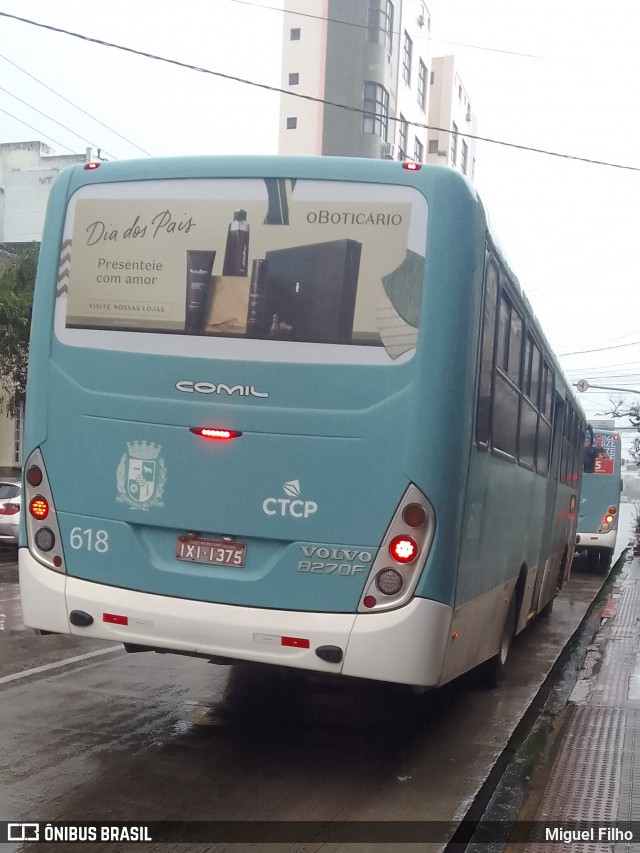 Transportes Santa Maria 618 na cidade de Pelotas, Rio Grande do Sul, Brasil, por Miguel Filho. Número da foto: #12311599.
