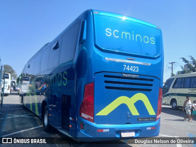 SC Minas Transportes 74423 na cidade de Aparecida, São Paulo, Brasil, por Douglas Nelson de Oliveira. Número da foto: #12312065.