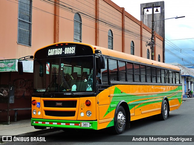 Autotransportes Mata Irola A-15 na cidade de Cartago, Cartago, Costa Rica, por Andrés Martínez Rodríguez. Número da foto: #12310336.